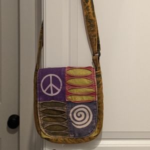 Boho style crossbody bag